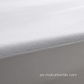 Cotton de algodón blanco Terry Matchel de colchón protector de protección